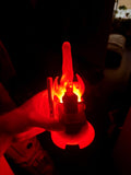 Glowing base, UV Orange
